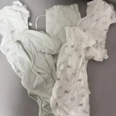 ベビーメッシュ肌着セット 短肌着3着＆コンビ肌着2着