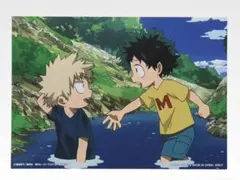 一番くじ 僕のヒーローアカデミア　H賞　キャンバス風ボード　緑谷出久　爆豪勝己