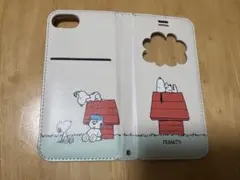 PEANUTS スヌーピー 手帳型 iPhoneケース