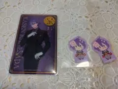 刀剣乱舞　大本丸博　クリアカード、フレークシールセット　歌仙兼定