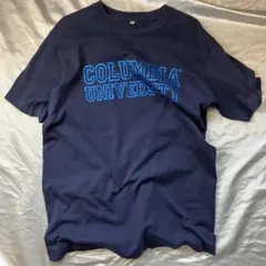 コロンビア大学  Tシャツ L ネイビー