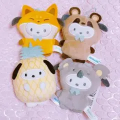 サンリオ どうぶつ着ぐるみ マスコット きつね編 5点 - メルカリ