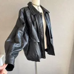 レザージャケット　黒 ブラック