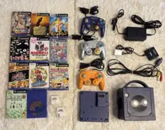 ゲームキューブ 本体、ゲームボーイプレイヤー、HDMI変換器、ディスプレイ出力他