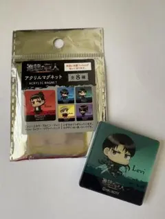 進撃の巨人　アクリルマグネット　リヴァイ