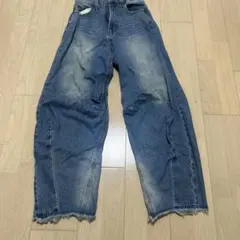 WEGO ワイドデニムパンツ M レディースのサムネイル