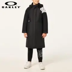 OAKLEY オークリー 23AW ジュニア 中綿 ベンチコート 160 黒