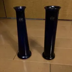たち吉　濃紺 陶器 花瓶 2個セットのサムネイル