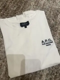 A.P.C. ロゴ 半袖Tシャツ ホワイトのサムネイル