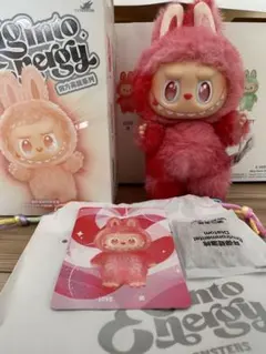 正規品POPMART LABUBU ラブブ ビッグイントゥエナジー LOVE