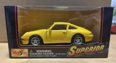 マイスト　ポルシェ 黄色　1/43