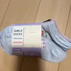 新品　しまむら　キッズ　女の子用　靴下 15-20cm 6足組