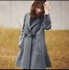 Rirandture 裾 フレアAラインコート