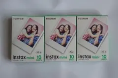 FUJIFILM instax mini インスタントフィルム 3箱セット30枚