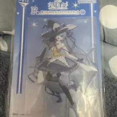 一番くじ F賞雪ミク 2014ビッグアクリルスタンド