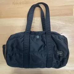 吉田カバンPORTER タンカー ブラック ドラムバッグ
