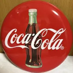 【非売品】コカ・コーラ 丸看板 50cm ヴィンテージレトロ ホーロー看板