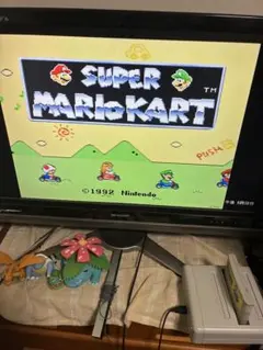 スーパーマリオカート スーパーファミコン 起動確認済み