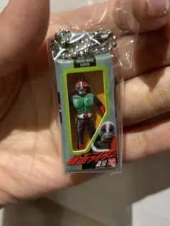 仮面ライダー2号　仮面ライダーソフビパッケージチャーム