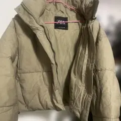 ZARA ベージュ ダウンジャケット XS