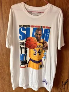 Mitchell & Ness SLAM Shaq Tシャツ M