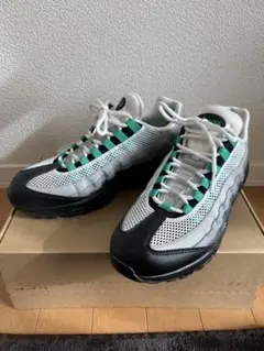 Nike Air Max 95 27.5cm グレー/ブラック/グリーン