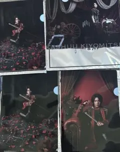 加州清光単騎出陣2017 ブラインドクリアファイル 4枚セット