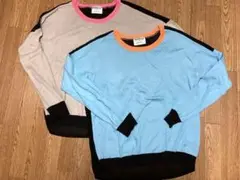 RODEO C.S. 長袖薄手ニット トップス 2色セット