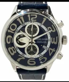 エンジェルクローバー腕時計DP44クオーツブルーメンズ腕時計