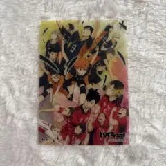 ハイキュー‼︎クリアカードコレクションガム 烏野高校 音駒高校