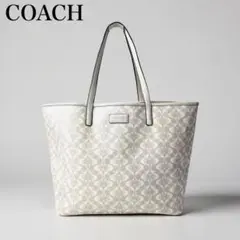 美品✨ COACH コーチ 大容量 トートバッグ ショルダー 肩掛け A4のサムネイル