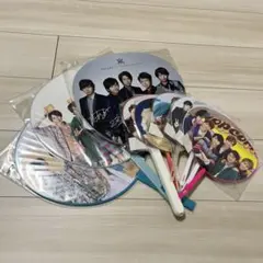 嵐　5人 集合　うちわ　　ミニうちわ　9枚セット　【最終値下げ】