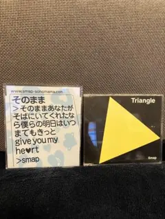 SMAP そのまま Triangle CD 2枚セット