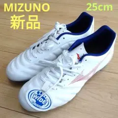 新品　MIZUNO　ミズノ　サッカースパイク　REBULA　レビュラ　25cm