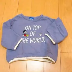 Disney ミッキーマウス トレーナー 青