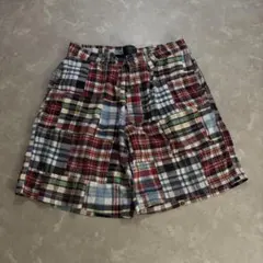 90s OLD NAVY archive check half pantsのサムネイル