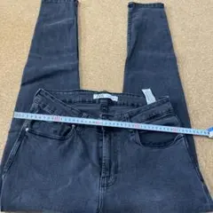 ZARA ウィメンズブラックスキニーデニム