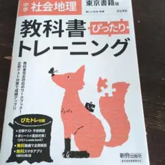 中学ぴったりトレーニング東書 地理