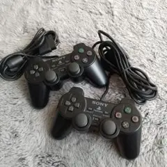 PS2 DUALSHOCK2 コントローラー 純正 2個 セット
