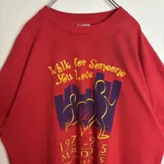 hanes☆USA製企業ロゴTシャツ90s両面プリントシングルステッチ
