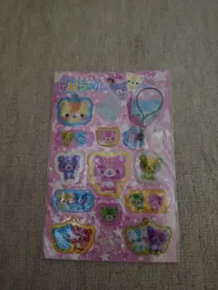 平成レトロ　キラキラ反射シール　新品未開封