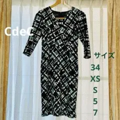 CdeCストレッチワンピース 34sizeのサムネイル