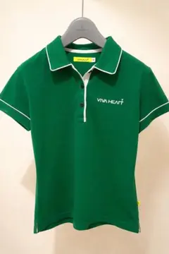 VIVA HEART グリーンポロシャツ 42