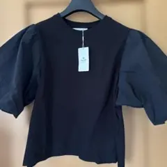 新品未使用SONNYLABEL パフスリーブ ブラックのサムネイル