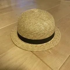 CLASKA 麦わら帽子 48cm ゴールド