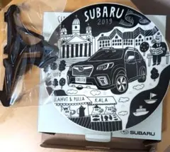 断捨離中♪SUBARU 2019 オリジナル年皿 フォレスター未使用のサムネイル