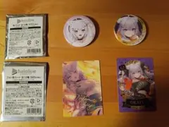 ホロライブ 猫又おかゆ 缶バッジ フォト風カード セット