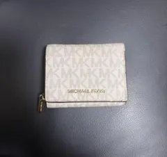 MICHAEL KORS 三つ折り財布 ベージュ