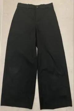 ユニクロ　ワイドチノパンツ チノパン ブラックM