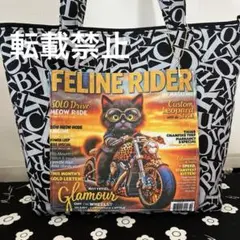にゃんこパネル　トートバッグ　ハンドメイド